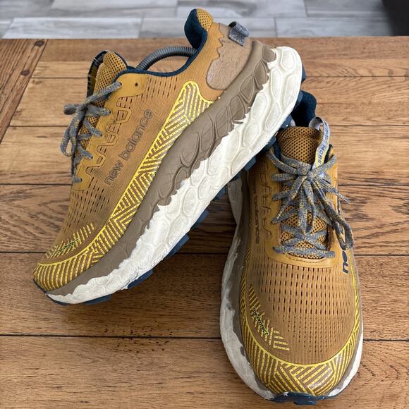 New Balance Fresh Foam X More Trail v3 AY3 Yellow Shoes MTMORAY3 Men's Size 11.5 - Picture 6 of 11